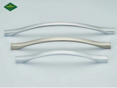 Factory direct sale zinc alloy handle modern simple closet door drawer closet handle hardware