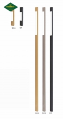 Manufacturer's new wholesale and direct sales modern simple wine cabinet door handle gold brushed aluminum profile cabinet drawer handle extended ward