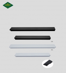 Lengthening aluminum alloy two color seven character handle American style European style cabinet wardrobe large handle drawer furniture handle