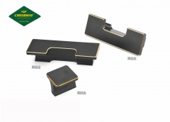 Manufacturers wholesale direct sale of Phnom Penh black cabinets, cabinets, doors, drawers, solid aluminum alloy handle furniture hardware accessories